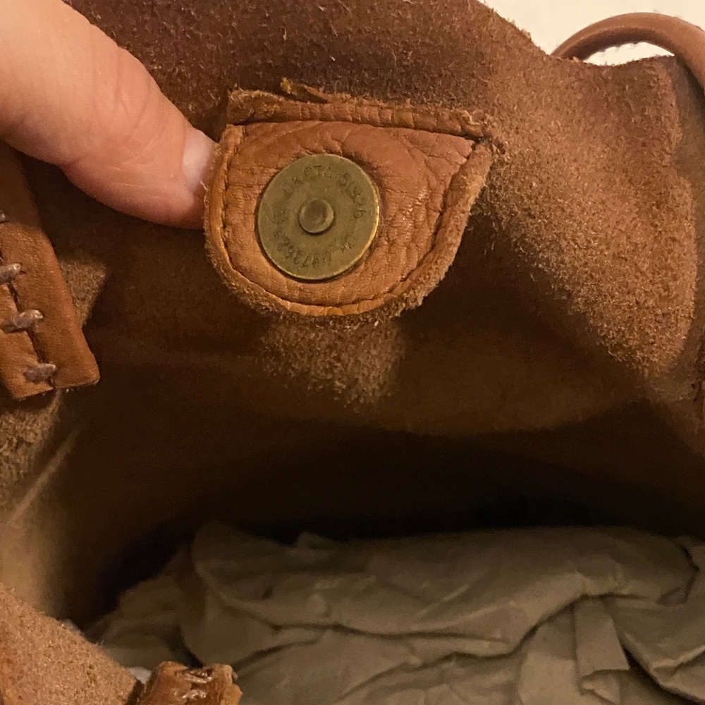 Free People Brown Leather Tote Bag - Picture 6 of 6